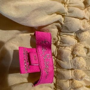 Lilly Pulitzer off the shoulders eyelet top